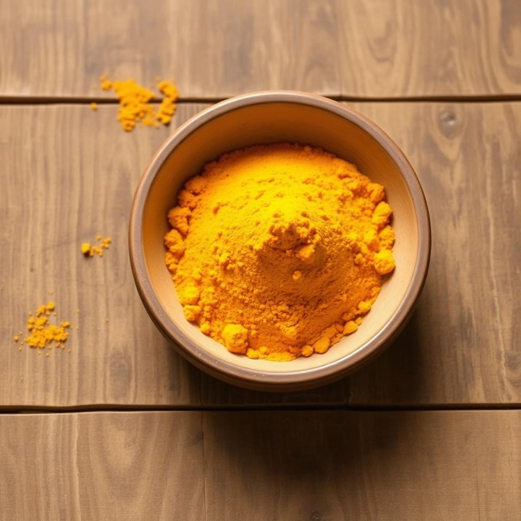 Natural Turmeric Powder whole grain product in export-ready food packaging